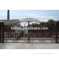 galvanized decorative luxury iron gate with various designs